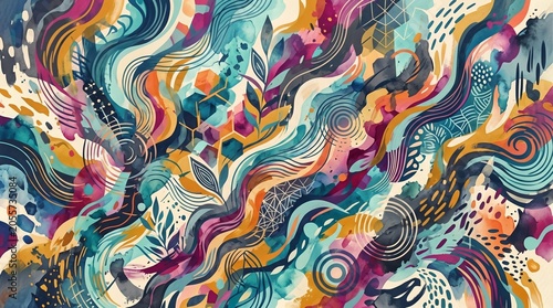 abstract colorful background
