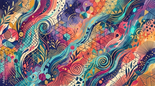abstract colorful background