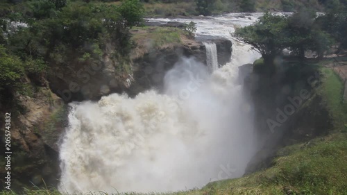 View of Murchison Falls on the Victoria Nile river, Uganda