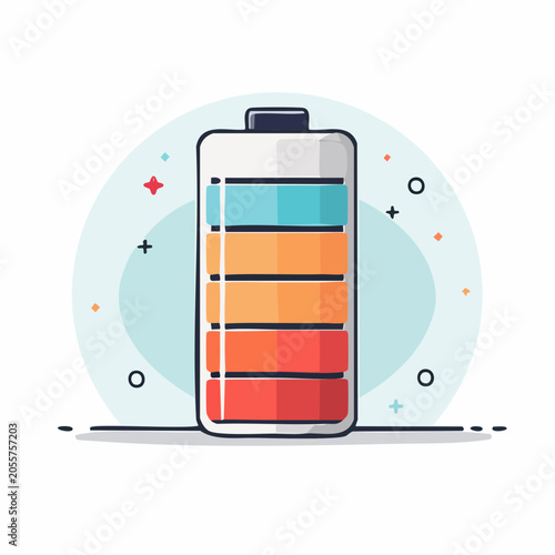 Battery Level Indicator Icon