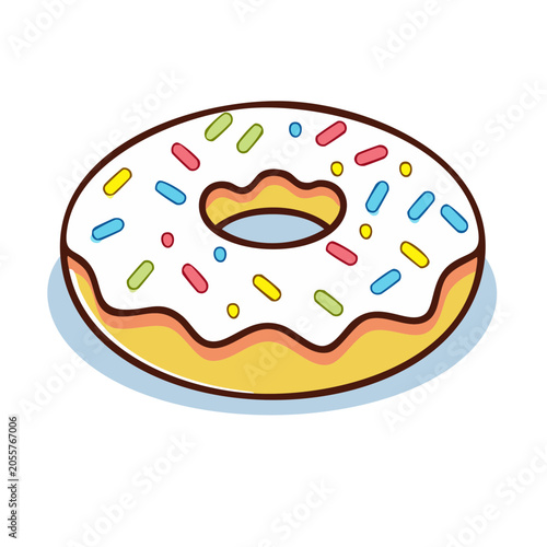 Yellow smiley face emoji in circular frame