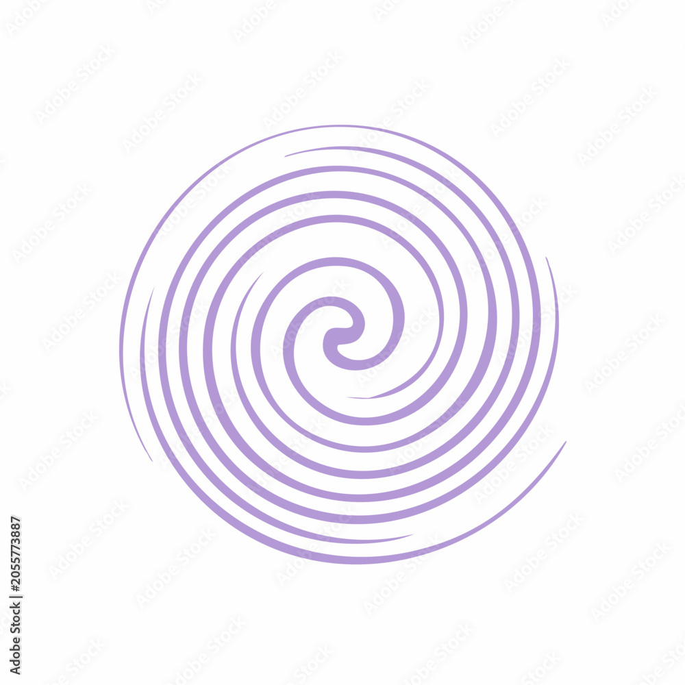 Fototapeta premium Purple Swirl Abstract Design