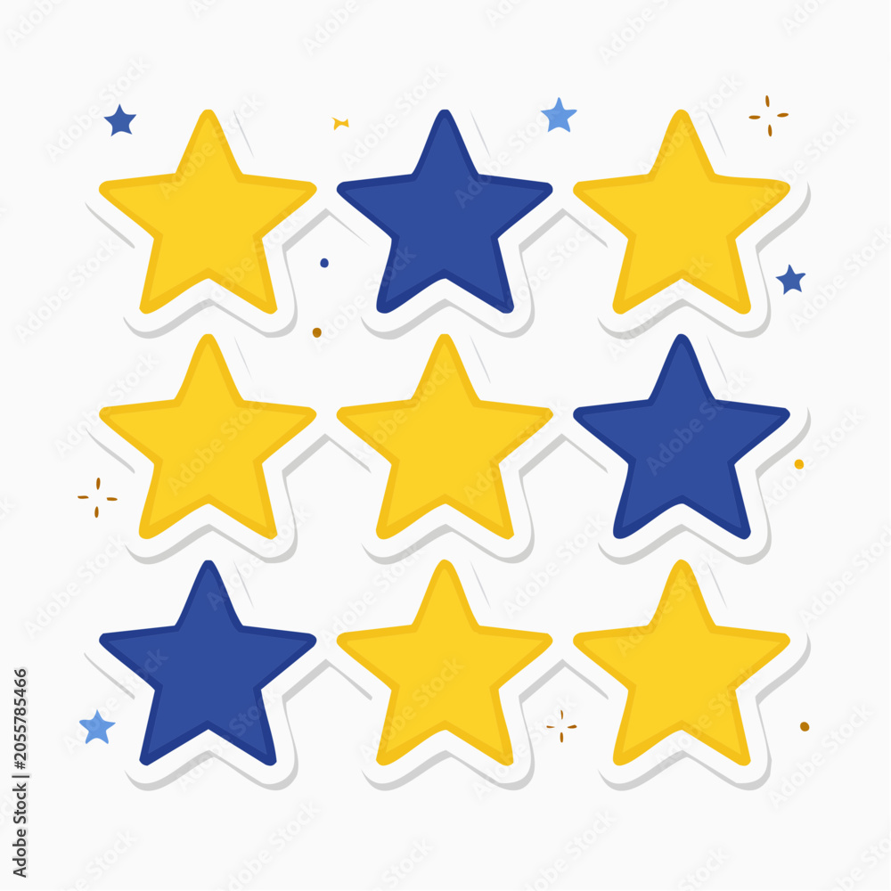 Obraz premium Rating Stars