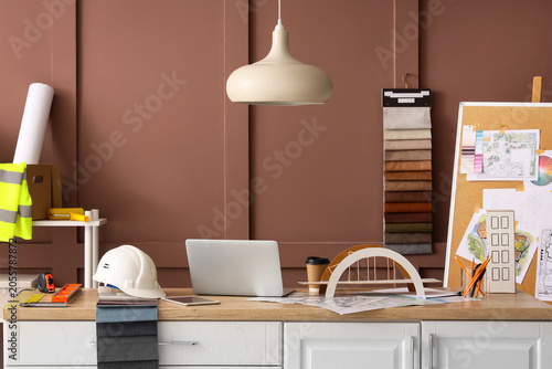 Interior designers workspac...