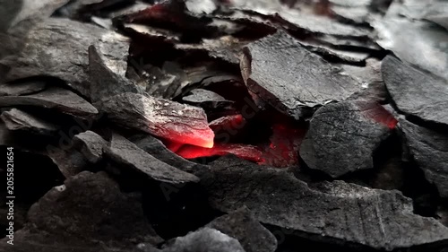 Burning coconut shell charcoal produces high heat which is ideal for cooking.