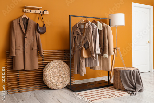 Modern hallway interior des...