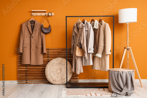 Modern hallway interior des...