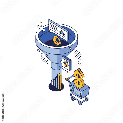 Vertical orientation arrow sign icon for navigation and direction design