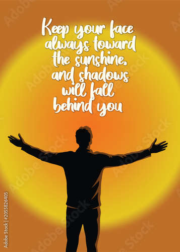 Poster featuring wise and inspiring quotes