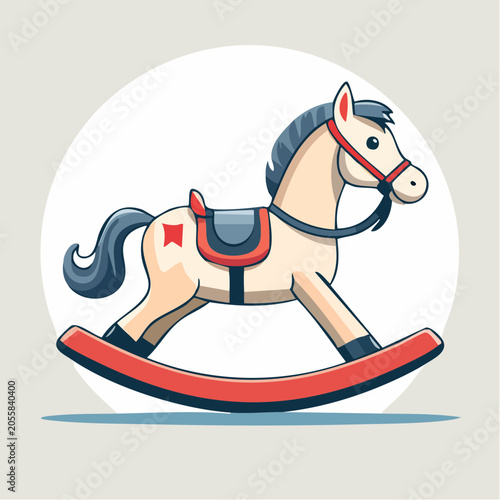 Cartoon Rocking Horse Toy