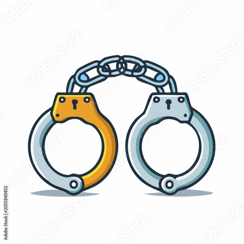 Illustration of Handcuffs