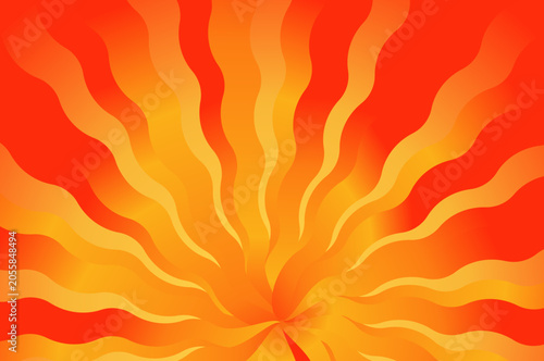 abstract orange background of summer time and sun rise