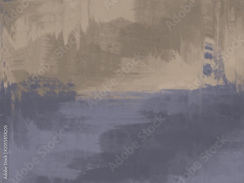 Fotografie Muted tones blend softly across the canvas