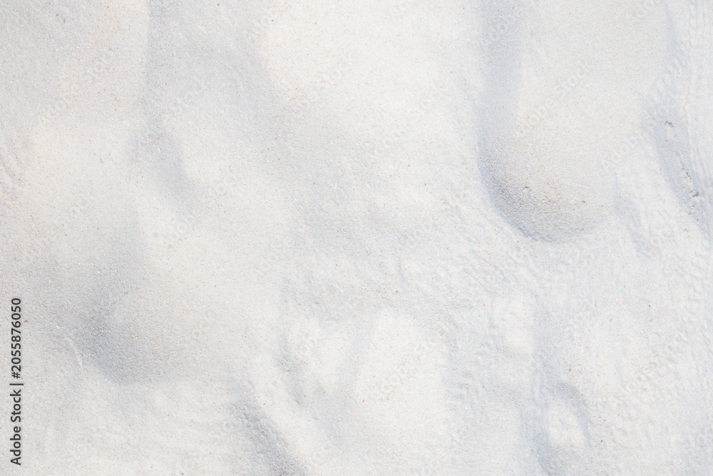 Obraz premium Close-up of White Sand Texture