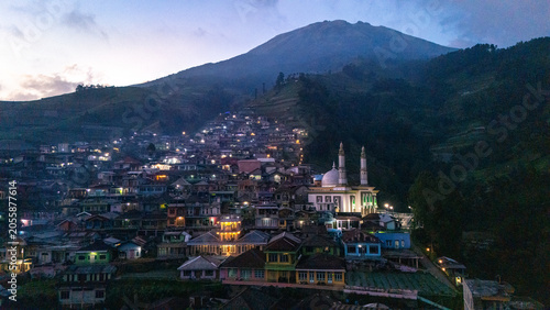 The highest village in magelang, Central Java