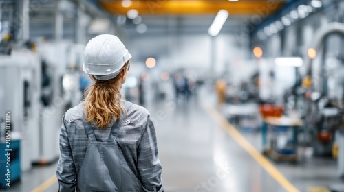 Factory worker observation