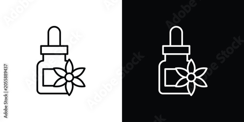 Fotografía Bach flowers icon on a white background. Vector Icon Design