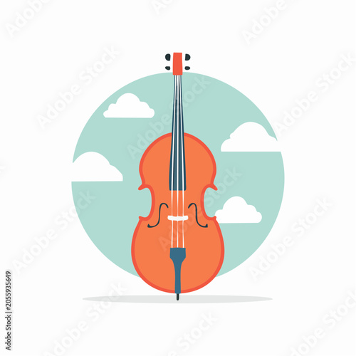 Cello Illustration