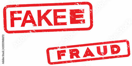 Photos Grunge Rubber Stamp Vector With The Words Fakee And Fraud