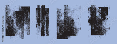 фотографія Ink roller textures, rectangle grunge stamp texture, vertical backgrounds, vector shape, dust overlay, and dirty backgrounds