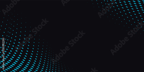 Futuristic Big Data Technology Background with Dynamic Motion