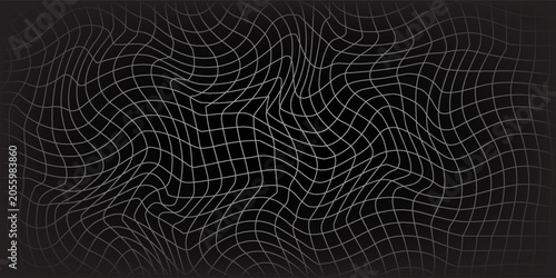 Fotografie Wire mesh fence isolated on white background vector eps10.