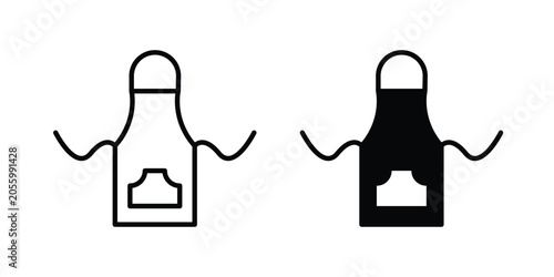 Canvas-taulu Apron icon