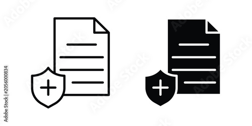 Tableau sur toile Insurance Claim icon