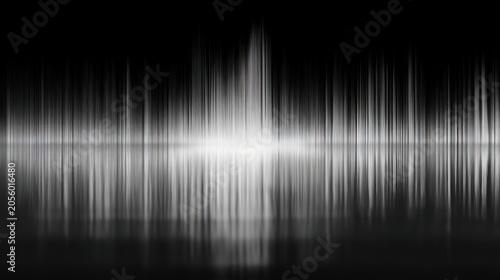 Abstract sound waveform illustration