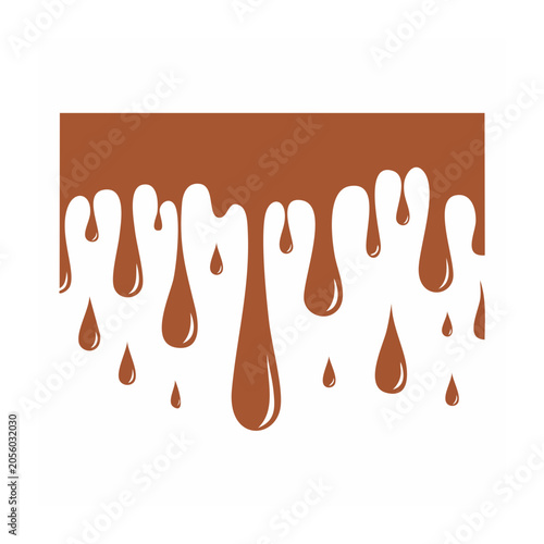Flat orange hand gesture icon
