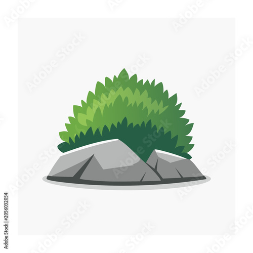 Maple leaf flat design isolated