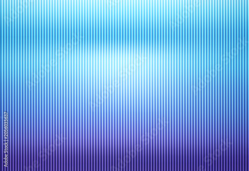 Quadro su tela A vibrant gradient background transitions from light blue to dark blue verticall