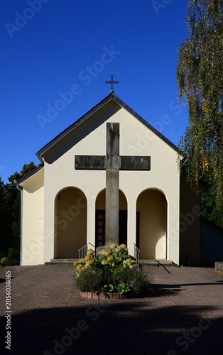 Chapel on the Urban Cemetery in the Town Soltau, Lower Saxony