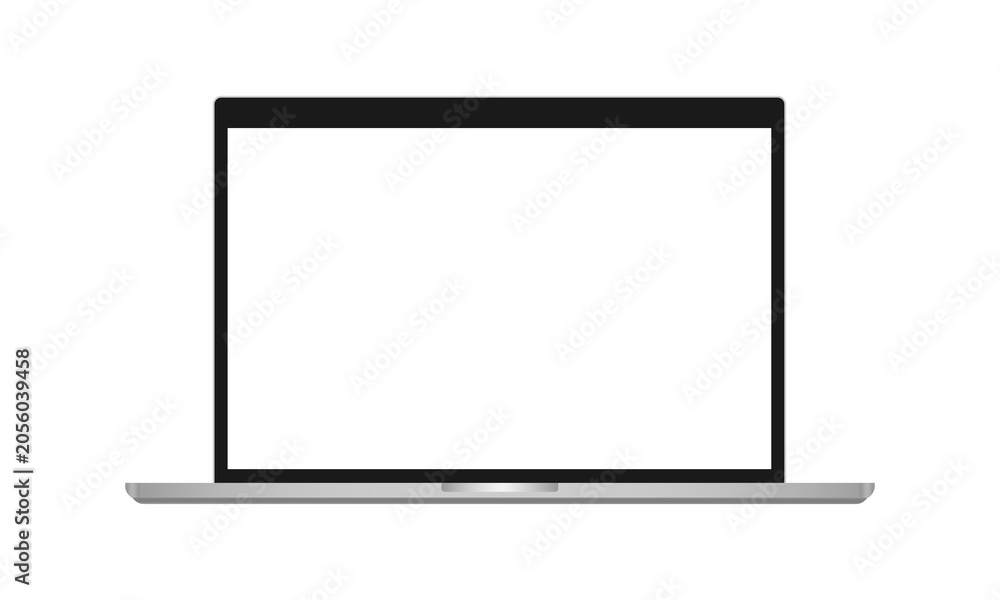 Fototapeta premium ノートパソコン モックアップ用
