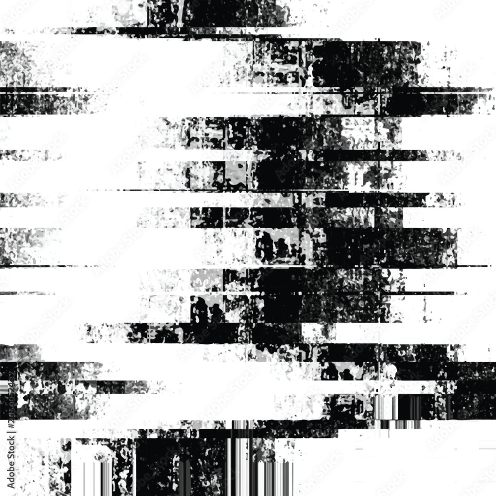 Fototapeta premium Black and white grunge abstract background. Grungy frame. Vector illustration 