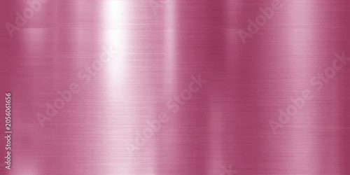Foto A metallic surface brushed with a vibrant pink hue, reflecting light in vertical streaks, creating an abstract and elegant background texture