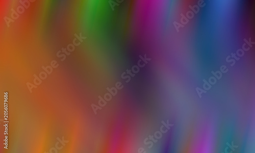 Abstract Multicolor Gradient in Red, Orange, Green, Purple Blue, and Pink