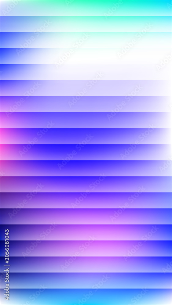Fototapeta premium Cyan Blue Purple Pink Horizontal Stripes Bright Pastel Gradient Background Motion Graphic Loop Animation