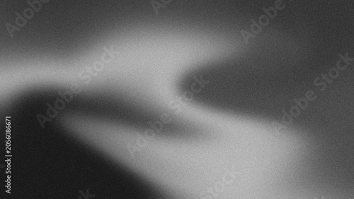 Abstract grey smoke texture with grainy noise effect