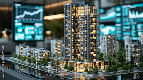 Modern Cityscape Model: A m...
