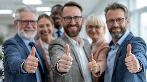 Confident Business Team: A ...