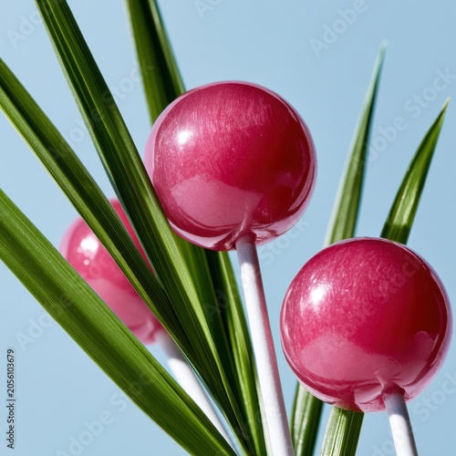 Vibrant Lollipops Display