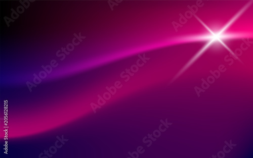 Stylist and Trendy Flowing Gradient with spark
