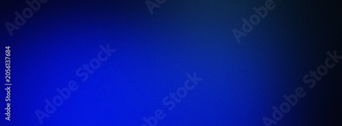Deep rich blue gradient fading to black with a subtle grainy texture.