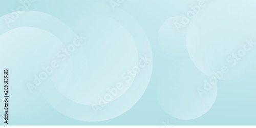 Minimalist banner background. Green and blue gradations.Circle geometric background. Simple design. Vector.