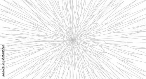 Abstract starburst radial lines pattern, graphic explosion effect, light burst background