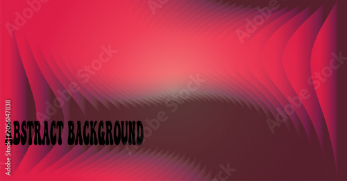 Teal gradient background with wavy decorative border edges background abstract gradient template