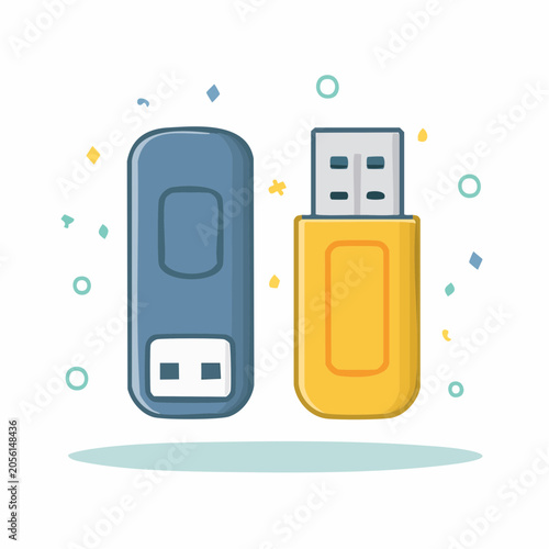 Two USB Flash Drives