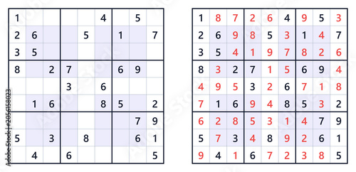 Photography Sudoku puzzle 9x9 medium for adults printable with answers A4, challenging brain