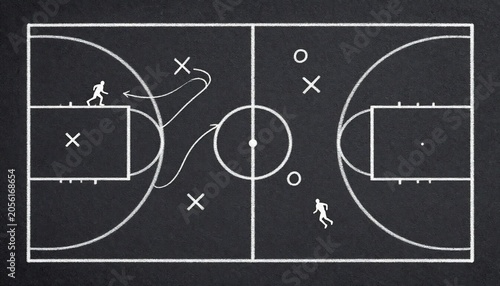 戦術ボード上で dynamism 躍動するサッカーの動き